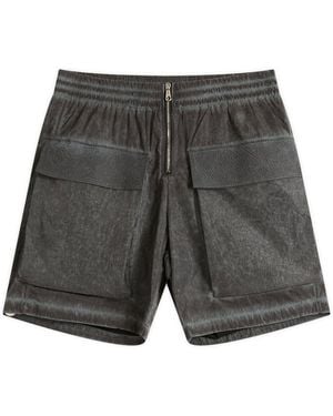 Cole Buxton Cold Washed Cargo Short - Grey