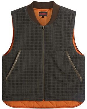 Pleasures Horns Denim Vest - Black