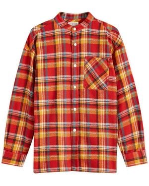 Beams Boy Workshirt - Red