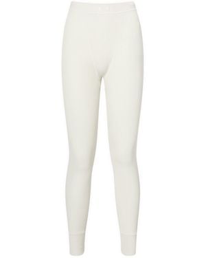 Skims Cotton Rib Legging - White