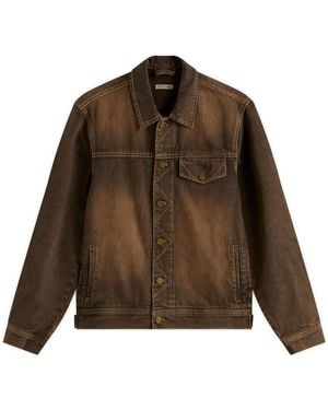 Carter Young Arch Denim Jacket - Brown