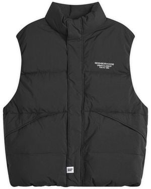 Neighborhood Classic Down Vest - Black