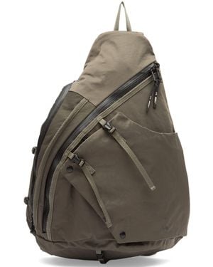 F/CE Textured Twill 3 Points Slinger Bag - Brown