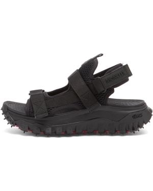 Moncler Trailgrip Vela Sandals - Black