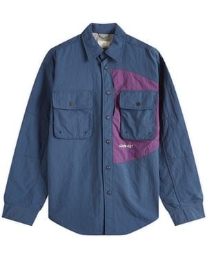 Gramicci Nylon Brentwood Shirt - Blue