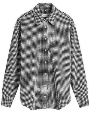 Hunza G Oversized Shirt - Grey