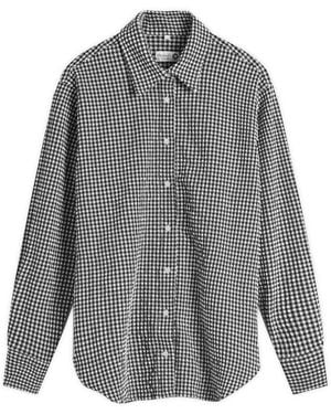 Hunza G Oversized Shirt - Grey