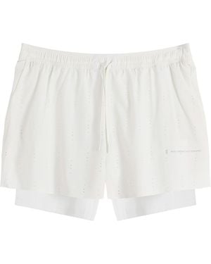 On Shoes X Paf Zero 2-In-1 Shorts - White