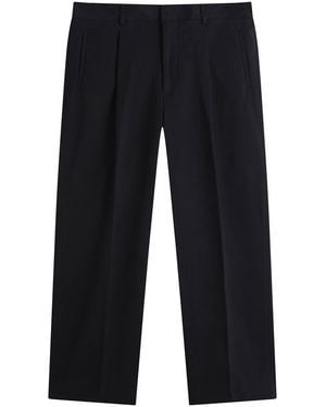 le PERE Pleated Trousers - Blue