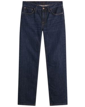 Nudie Jeans Gritty Jackson Straight Leg Jeans - Blue