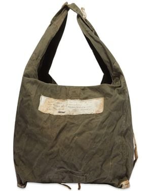 Puebco Parachute Fabric Shoulder Bag - Green