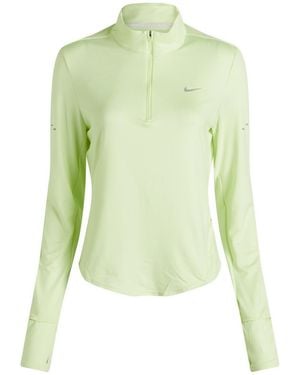 Nike Swift Dri-Fit Uv Half-Zip T-Shirt - Green