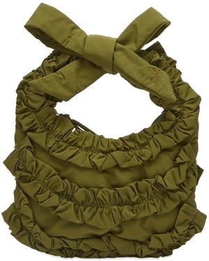 Damson Madder Quinn Ruffle Bag Presented By End - Green