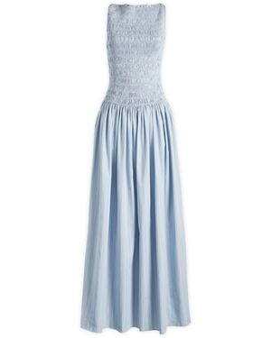 Faithfull the Brand Noa Midi Dress - Blue