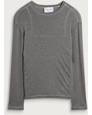 Samsøe & Samsøe End. X Sadango Ls T-Shirt - Gray