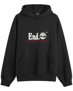 Timberland End. X Logo Hoodie - Black