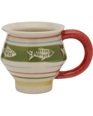 Damson Madder Angular Mug - Multicolour
