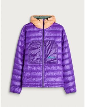 NANGA Ultilight Packable Down Parka Jacket - Purple