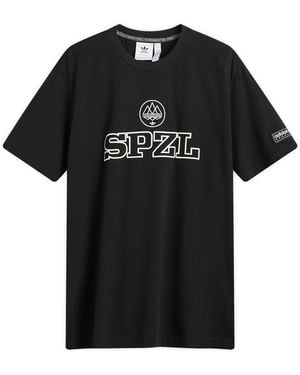 adidas Spzl Logo T-Shirt - Black