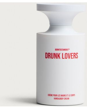 Born To Stand Out Drunk Lovers Hand & Body Creamend Clothing - White