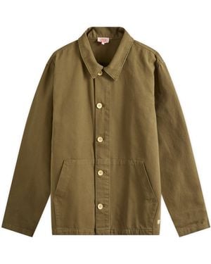 Armor Lux Fisherman Chore Jacket - Green