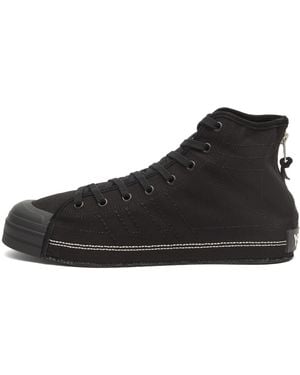 Y-3 X Nbhd Nizza Hi Sneakers - Black