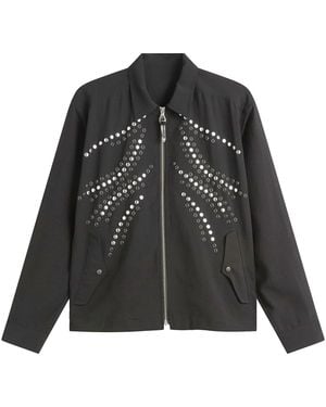 Toga Studs Blouson Jacket - Black