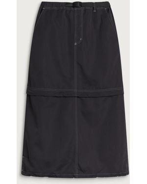 Gramicci Zip Off Midi Skirt - Black