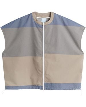 EBIT Patchwork Gilet - Gray