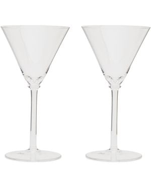 Service Projects Walter Mini Martini Glasses - White