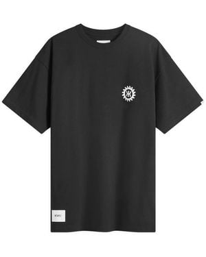 WTAPS 27 Motif Printed T-Shirt - Black