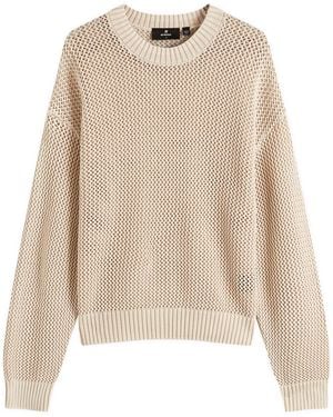 Represent Open Gauge Knit Jumper - Natural