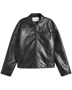 Entire studios Corehide Leather Jacket - Black