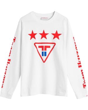 Team Ikuzawa Dirt Track Long-Sleeve T-Shirt - White