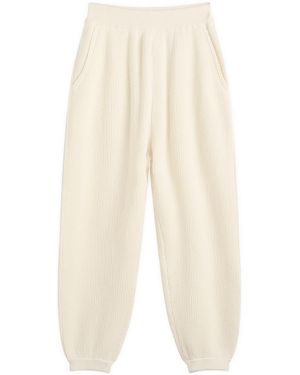 NOTHING WRITTEN Waffle Knit Pants - Natural