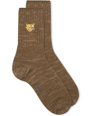 Rostersox B Tiger Socks - Brown