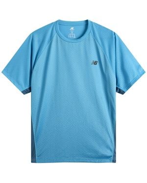 New Balance Viz-Tech Run T-Shirt - Blue