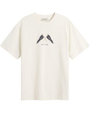 Forét Pennant T-Shirt - White