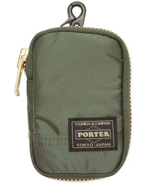 Porter-Yoshida and Co Durable Nylon Tanker Key Case - Green