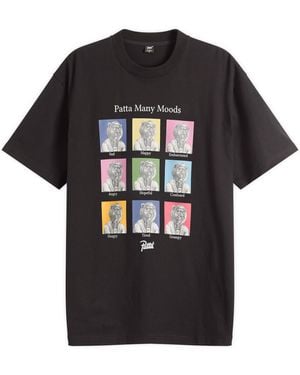 PATTA Many Moods T-Shirt - Black