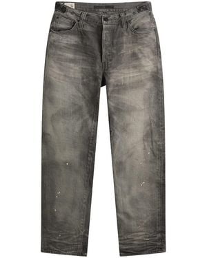 Mastercraft Union Edo Straight Hai Jeans - Grey