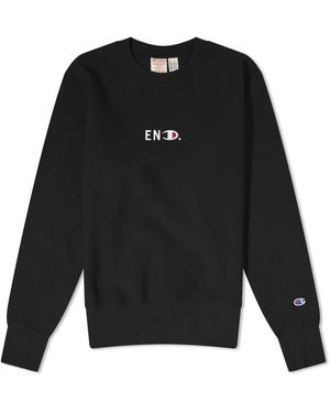 Champion End. X Crew Sweat - Black