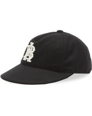 About Blank Monogram Cap - Black