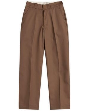 Dickies Loose Multi Pocket Work Trousers - Brown