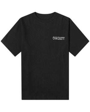 Uniform Experiment Ue Waffle T-Shirt - Black