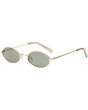 Le Specs Love Train Sunglasses - Metallic