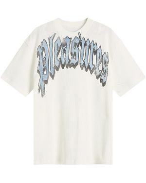 Pleasures Twitch Waffle T-Shirt - White