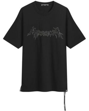 MASTERMIND WORLD Short Sleevebeaded Short Sleeve T-Shirt - Black