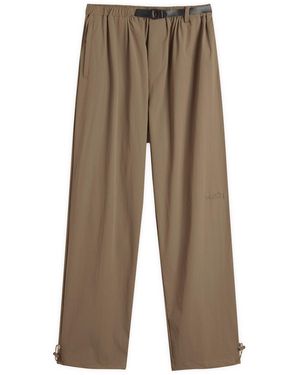 Mellow Clo Everyday Stretch Nylon Trousers - Brown