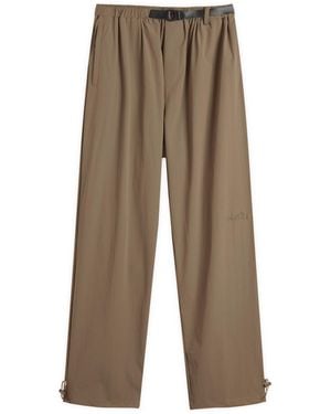 Mellow Clo Everyday Stretch Nylon Trousers - Brown